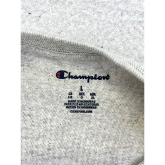 Boston‎ College Champion Men's L Heather Gray T-Shirt BC Eagles NCAA - Picture 6 of 8